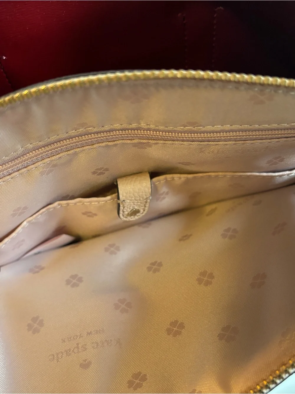 kate spade Blush Pink Pebbled Leather Satchel with Top Handles